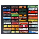 (40) HO Scale Boxcars