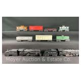 (2) Marx Freight Sets with No. 1666 Steam Locomotives