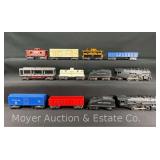 (2) Marx Freight Sets with No. 1666 Steam Locomotives