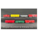 (7) American Flyer S Gauge Freight Cars