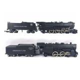 (2) American Flyer S Gauge Locomotives with Tenders, No. 312 and 300 AC