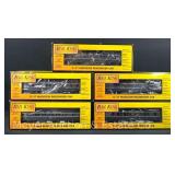 (5) Rail King New York Central Passenger Cars, with Original Boxes