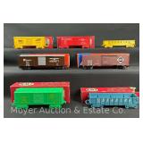 (7) KMT Freight Car Kits, 6 with Boxes