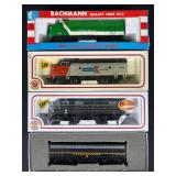 (4) Bachmann HO Scale Diesel Locomotives, with Boxes