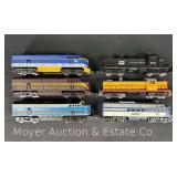 (6) AHM HO Scale Diesel Locomotives