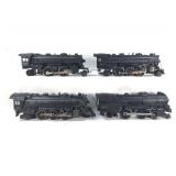 (4) Lionel Die Cast Steam Locomotives
