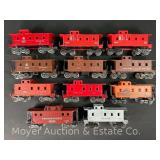 (11) Lionel Cabooses