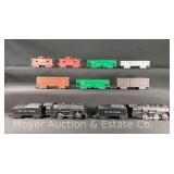 (2) Marx Freight Sets with No. 400 Steam Locomotives