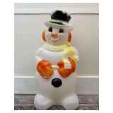 Snowman Blow Mold, with Cord, 30"h