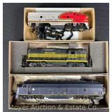 (3) Athearn HO Scale Locomotives, with Mismatched Boxes