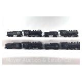 (4) American Flyer S Gauge Locomotives with Tenders, No. 21165, (2)L2001, and 21166
