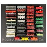 (40) Asst. HO Scale Freight Cars