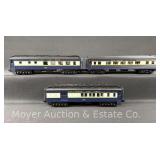(3) MTH Baltimore & Ohio Passenger Cars