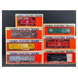 (7) Lionel Freight Cars, with Boxes