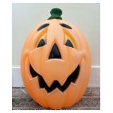 Jack-o-lantern Blow Mold, with Cord, 23"h