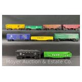 (9) Asst. Lionel Freight Cars