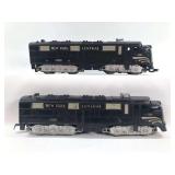 Marx No. 4000 New York Central AA Locomotive Set