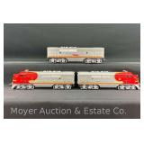 Lionel No. 2353 Santa Fe Diesel Locomotives ABA Units, with Original Boxes