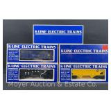 (5) K-Line Freight Cars, with Original Boxes