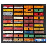 (40) HO Scale Boxcars