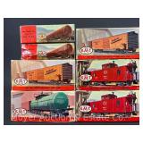 (7) KMT Freight Car Kits, with Boxes