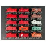 (15) Lionel Cabooses