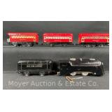 Marx Key Wind Locomotive New York Central Passenger Set