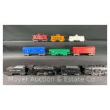 (2) Marx Freight Sets with No. 490 Steam Locomotives