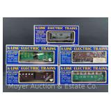 (5) K-Line Freight Cars, with Original Boxes