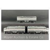 K-Line New York Central ABA Diesel Locomotives,  No. 2114, 2115, and 211142, in Original Boxes