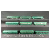 (8) American Flyer S Gauge Passenger Cars, with Additional Shell