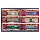 (6) K-Line Freight Cars, with Original Boxes