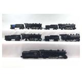 (5) American Flyer S Gauge Locomotives and Tenders, No. 302, 307, 21160, 21166, and 21085