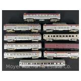 (10) Asst. HO Scale Pennsylvania Railroad Passenger Cars