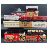 (7) Marx Freight Cars, with Original Boxes