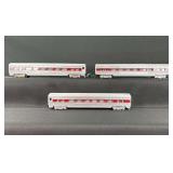 (3) American Flyer S Gauge Passenger Cars