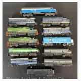 (6) Asst. HO Scale Locomotives with (5) Non-powered Units and B Unit
