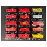 (15) Lionel Cabooses
