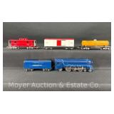American Flyer O Gauge Royal Blue Freight Set