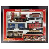 New Bright G Scale Silver Rail Express Train Set, with Original Box