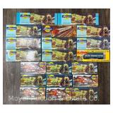 (20) Athearn HO Scale Freight Cars, with HO Steam Locomotive, Mismatched Boxes