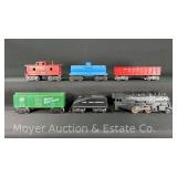 Marx Freight Set with No. 1666 Steam Locomotive