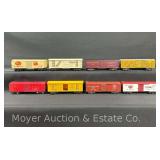 (8) American Flyer S Gauge Boxcars