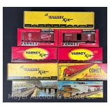 Group of Varney HO Scale Freight Cars and Kits