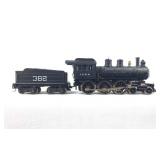 Proto Power West HO Scale Steam Locomotive and Tender, with Box