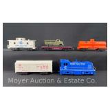 Marx Missouri Pacific System Switcher with Freight Set