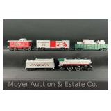 (5) Piece Lionel Christmas Freight Set