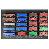 (20) Asst. Marx Freight Cars
