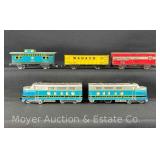 Marx Baltimore & Ohio Freight Train Set