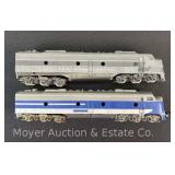 (2) Rivarossi Locomotives: Powered Wabash and Non-powered NYC